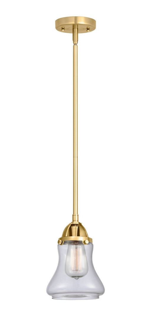 Innovations - 288-1S-SG-G192-LED - LED Mini Pendant - Nouveau 2 - Satin Gold