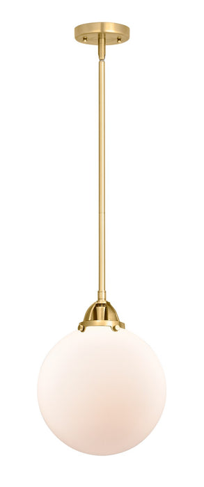 Innovations - 288-1S-SG-G201-10 - One Light Mini Pendant - Nouveau 2 - Satin Gold