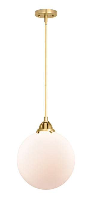 Innovations - 288-1S-SG-G201-12 - One Light Mini Pendant - Nouveau 2 - Satin Gold