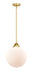 Innovations - 288-1S-SG-G201-12-LED - LED Mini Pendant - Nouveau 2 - Satin Gold