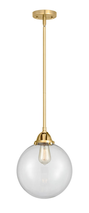 Innovations - 288-1S-SG-G202-10 - One Light Mini Pendant - Nouveau 2 - Satin Gold