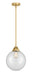 Innovations - 288-1S-SG-G202-10 - One Light Mini Pendant - Nouveau 2 - Satin Gold