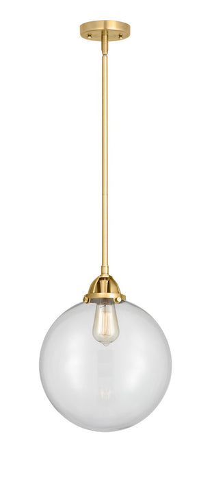 Innovations - 288-1S-SG-G202-12 - One Light Mini Pendant - Nouveau 2 - Satin Gold