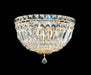 Schonbek - 6600-211O - Three Light Wall Sconce - Petit Crystal Deluxe - Gold