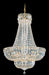 Schonbek - 6616-211R - 20 Light Pendant - Petit Crystal Deluxe - Gold