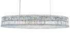 Schonbek - 6680O - Nine Light Pendant - Plaza - Stainless Steel