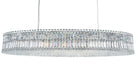 Schonbek - 6680R - Nine Light Pendant - Plaza - Stainless Steel