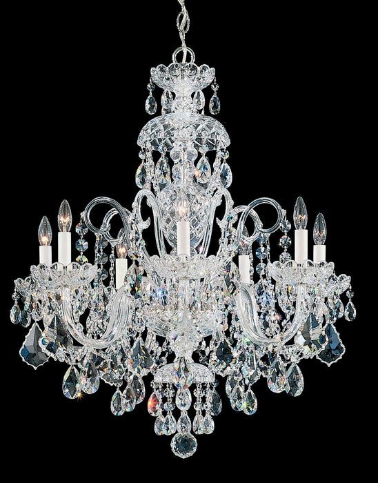 Schonbek - 6811-40R - Seven Light Chandelier - Olde World - Silver