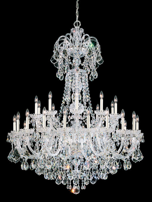 Schonbek - 6816-40R - 35 Light Chandelier - Olde World - Silver