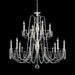 Schonbek - AR1012N-06O - 12 Light Chandelier - Esmery - White