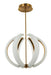 Craftmade - 58890-SB-LED - LED Pendant - Unwind - Satin Brass