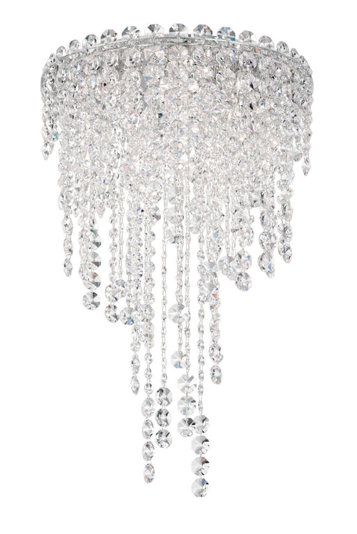 Schonbek - CH1201N-401O - Four Light Flush Mount - Chantant - Stainless Steel