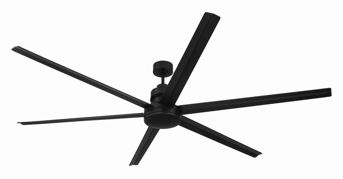 Craftmade - MND80FB6-NWF - 80" Ceiling Fan - Mondo 80" Indoor/Outdoor Ceiling Fan no Wifi - Flat Black