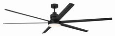 Craftmade - MND80FB6-NWF - 80" Ceiling Fan - Mondo 80" Indoor/Outdoor Ceiling Fan no Wifi - Flat Black