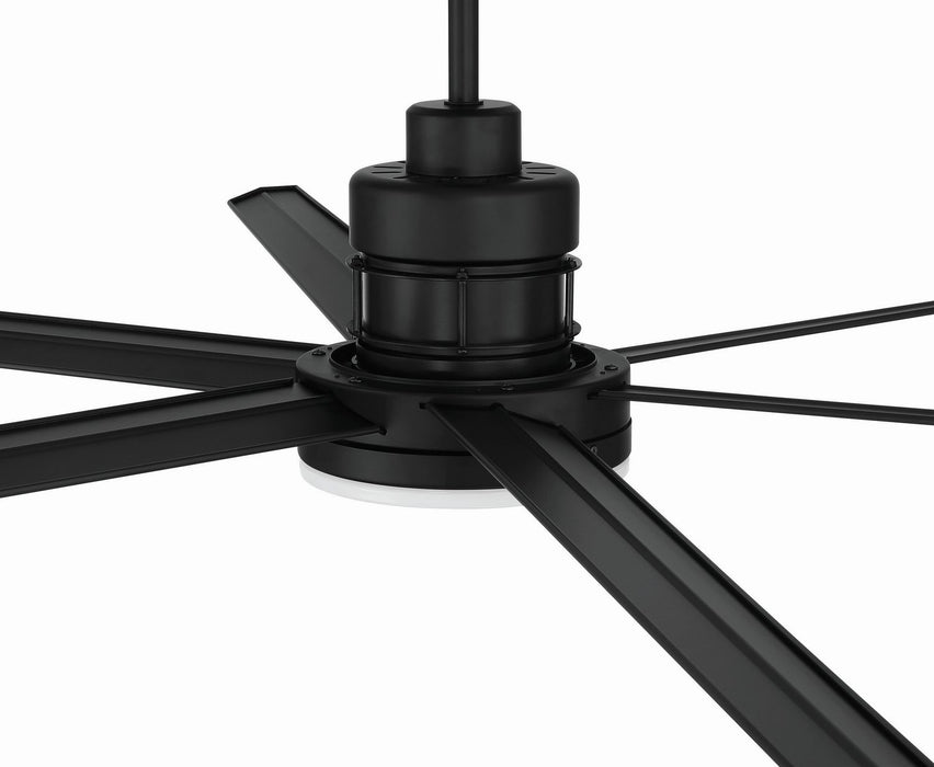 Craftmade - MND80FB6-NWF - 80" Ceiling Fan - Mondo 80" Indoor/Outdoor Ceiling Fan no Wifi - Flat Black
