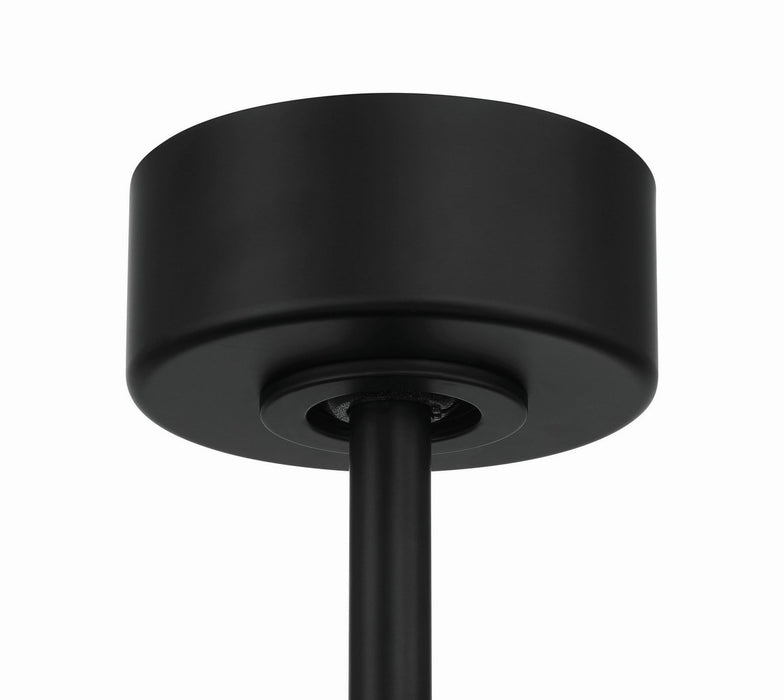 Craftmade - MND80FB6-NWF - 80" Ceiling Fan - Mondo 80" Indoor/Outdoor Ceiling Fan no Wifi - Flat Black