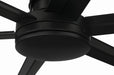 Craftmade - MND80FB6-NWF - 80" Ceiling Fan - Mondo 80" Indoor/Outdoor Ceiling Fan no Wifi - Flat Black