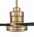 Craftmade - MND80SBFB6-NWF - 80" Ceiling Fan - Mondo 80" Ceiling Fan no Wifi - Satin Brass