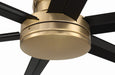 Craftmade - MND80SBFB6-NWF - 80" Ceiling Fan - Mondo 80" Ceiling Fan no Wifi - Satin Brass