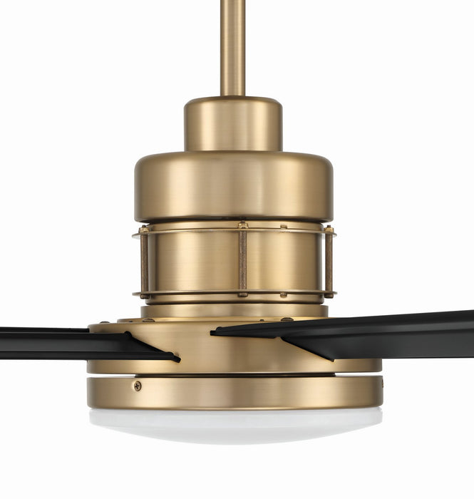 Craftmade - MND80SBFB6-NWF - 80" Ceiling Fan - Mondo 80" Ceiling Fan no Wifi - Satin Brass