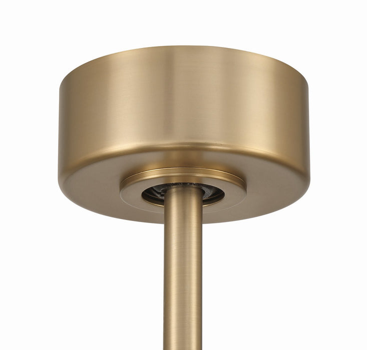 Craftmade - MND80SBFB6-NWF - 80" Ceiling Fan - Mondo 80" Ceiling Fan no Wifi - Satin Brass