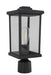 Craftmade - ZA2415-TB-C - One Light Post Mount - Resilience Lanterns - Textured Black
