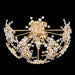 Schonbek - DN1218N-22R - Three Light Semi-Flush Mount - Esteracae - Heirloom Gold