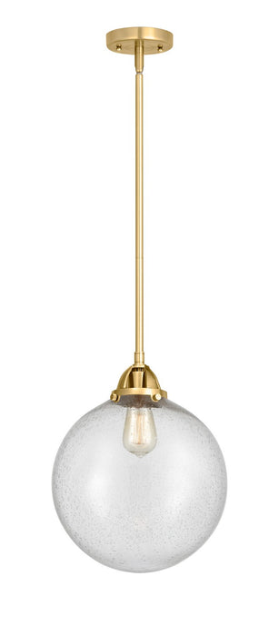 Innovations - 288-1S-SG-G204-12 - One Light Mini Pendant - Nouveau 2 - Satin Gold