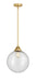 Innovations - 288-1S-SG-G204-12 - One Light Mini Pendant - Nouveau 2 - Satin Gold