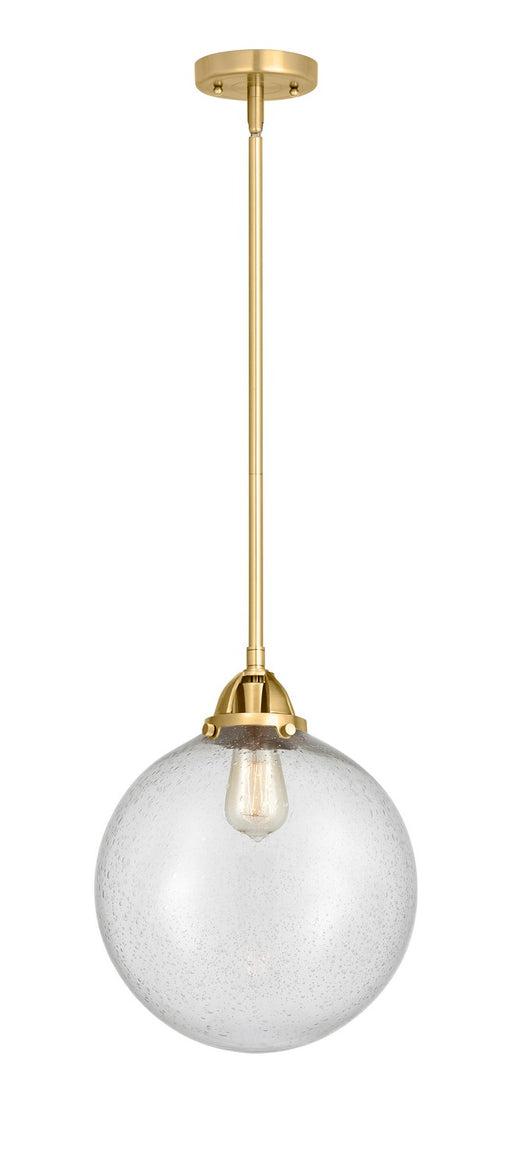 Innovations - 288-1S-SG-G204-12-LED - LED Mini Pendant - Nouveau 2 - Satin Gold