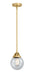 Innovations - 288-1S-SG-G204-6 - One Light Mini Pendant - Nouveau 2 - Satin Gold