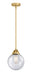 Innovations - 288-1S-SG-G204-8 - One Light Mini Pendant - Nouveau 2 - Satin Gold