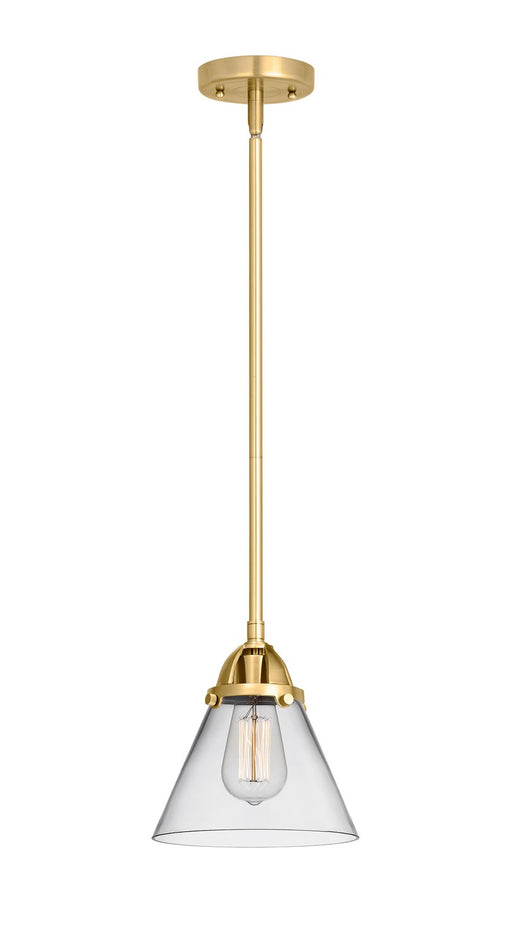 Innovations - 288-1S-SG-G42-LED - LED Mini Pendant - Nouveau 2 - Satin Gold