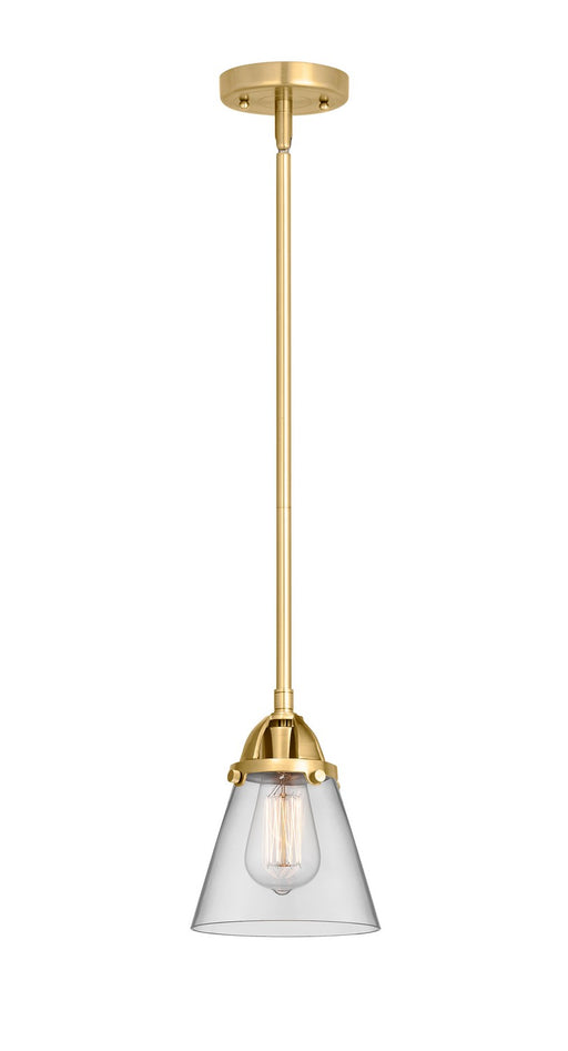 Innovations - 288-1S-SG-G62-LED - LED Mini Pendant - Nouveau 2 - Satin Gold