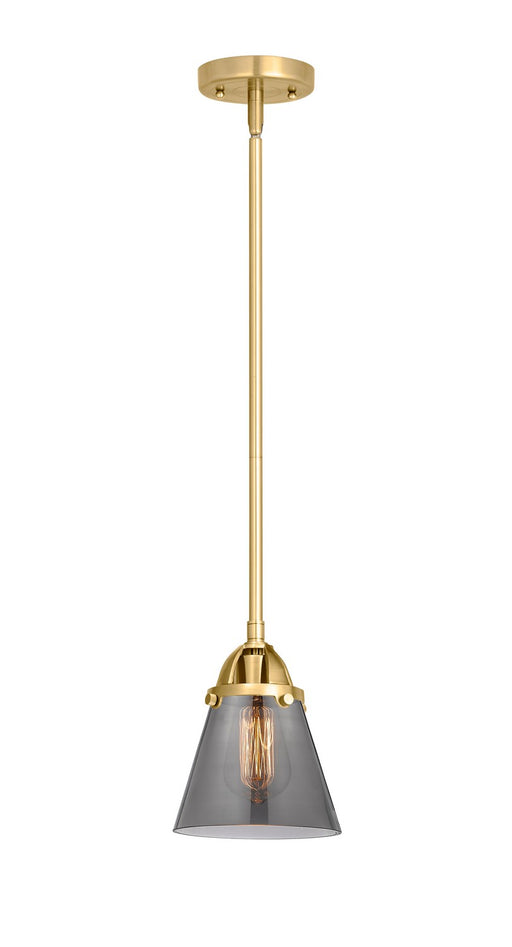 Innovations - 288-1S-SG-G63-LED - LED Mini Pendant - Nouveau 2 - Satin Gold