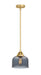 Innovations - 288-1S-SG-G73 - One Light Mini Pendant - Nouveau 2 - Satin Gold