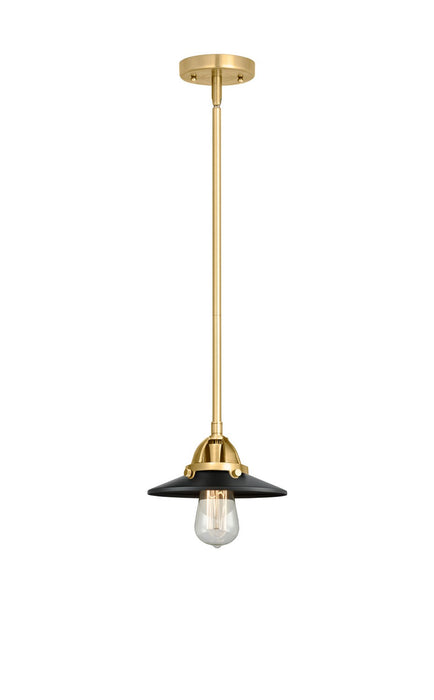 Innovations - 288-1S-SG-M6-BK - One Light Mini Pendant - Nouveau 2 - Satin Gold