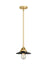 Innovations - 288-1S-SG-M6-BK - One Light Mini Pendant - Nouveau 2 - Satin Gold