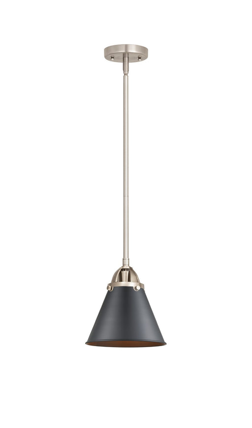 Innovations - 288-1S-SN-M13-BK-LED - LED Mini Pendant - Nouveau 2 - Brushed Satin Nickel