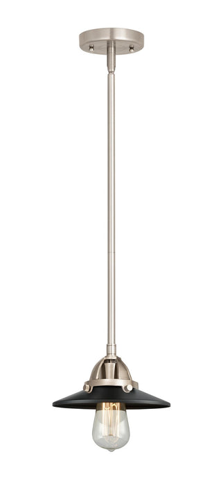 Innovations - 288-1S-SN-M6-BK - One Light Mini Pendant - Nouveau 2 - Brushed Satin Nickel