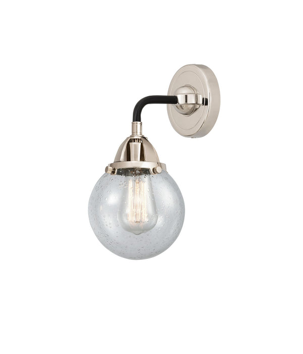 Innovations - 288-1W-BPN-G204-6-LED - LED Wall Sconce - Nouveau 2 - Black Polished Nickel