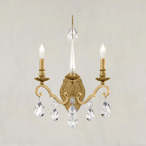 Renaissance Nouveau Two Light Wall Sconce