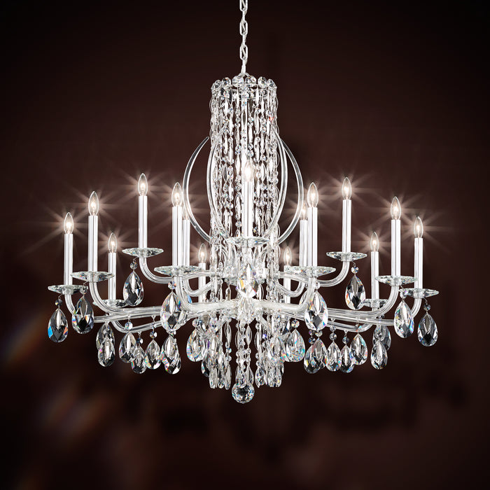 Schonbek - RS8315N-06H - 15 Light Chandelier - Siena - White