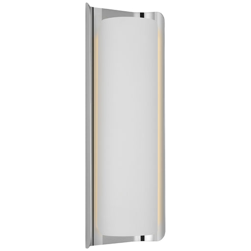 Visual Comfort Signature - WS 2074PN/WHT - LED Wall Sconce - Penumbra - Polished Nickel and White