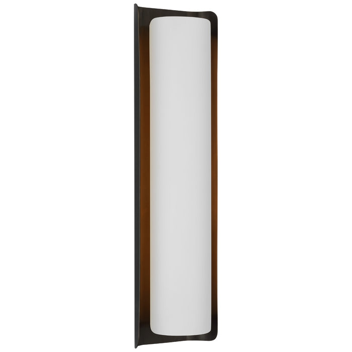 Visual Comfort Signature - WS 2076BZ/WHT - LED Wall Sconce - Penumbra - Bronze and White