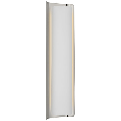 Visual Comfort Signature - WS 2076PN/WHT - LED Wall Sconce - Penumbra - Polished Nickel and White