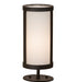 Meyda Tiffany - 266776 - One Light Table Lamp - Cartier - Oil Rubbed Bronze