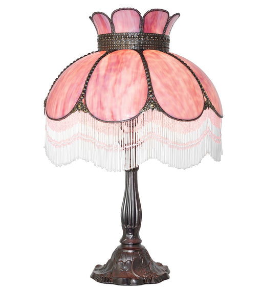 Meyda Tiffany - 269180 - 26" Table Lamp - Anabelle - Mahogany Bronze