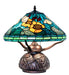 Meyda Tiffany - 270673 - Three Light Table Lamp - Tiffany Poppy - Antique,Mahogany Bronze