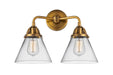 Innovations - 288-2W-BB-G42 - Two Light Bath Vanity - Nouveau 2 - Brushed Brass